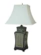 Beautiful Inexpensive Good Quality - 25" Ming Ginger Jar Oriental Table Lamp w/ Calligraphy JCOX 696