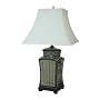 Beautiful Inexpensive Good Quality - 25" Ming Ginger Jar Oriental Table Lamp w/ Calligraphy JCOX 696