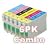 Epson Printer Ink Cartridge  Full Set - R200 R300 Rx500 Rx600 Rx620 R1500