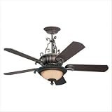 Emerson Fans CF220GBZ / SR100 / B42 / B52 52 Julianne Ceiling Fan in Gilded Bronze with Reversible Blades