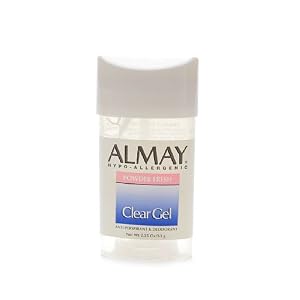 Revlon Revlon Almay Anti-Perspirant Deodorant Clear Gel Fragrance Free, Fragrance Free 2.25 oz (Pack of 3)