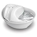 Pioneer Ceramic Raindrop Pet Drinking Fountain - WHITE #6022W