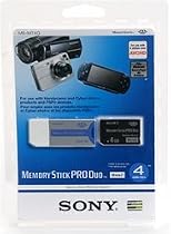 Sony 4 GB Memory Stick PRO Duo Flash Memory Card MSMT4G
