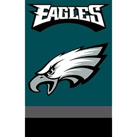 Philadelphia Eagles Applique Embroidered Banner Flag 44x28 NFL Football Fan Shop Sports... by Party Animal