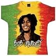 BOB MARLEY - Tri-Color Smile - Black Youth T-shirt