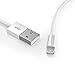 KabelDirekt (1 foot) ultraslim certified Lightning Cable (sync and charge) for Apple devices (iPhone 5, iPhone 6, iPads of the newest generation etc.) white - TOP Series