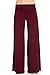 Frumos Womens Comfy Chic Modal Palazzo Pants