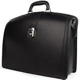 Bosca Partners Brief Nappa Vitello Leather Black