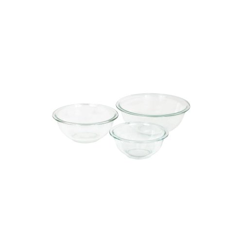 BOWL MIXING 3PC CLEAR