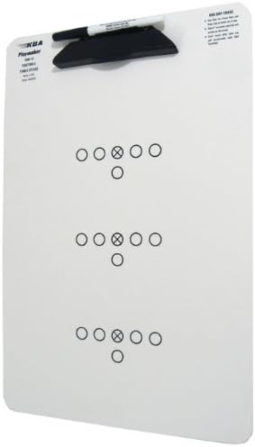 KBA Football Coaches 12 x 18 Playmaker Clipboard - 3 Stage