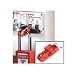 Master Lock S2391 Miniature Circuit Breaker Lockout (Red Tab) - Wide Toggles