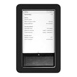 Premium Black Soft Gel Silicone Skin for the Nook, Barnes and Nobles Electronic eBook Reader Case Cover