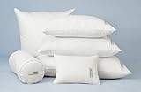 IMAGE OF 700 Medium White Down Pillows White European Square