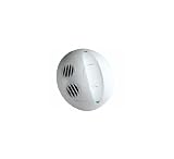 Leviton OSC10-U0W Ceiling Mount Occupancy Sensor, Ultrasonic, 360 Degree, 1000 sq. ft. Coverage, Self-Adjusting, White