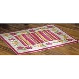 Raspberry Petals - Rug (25x30)