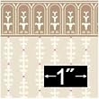 Edwardian Billingsley Dollhouse Wallpaper.