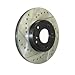 StopTech 127.66059l Sportstop Slotted & Drilled Rotors Front Left