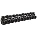 Morris Products 97879 Mountable Multi-Cable Connector, Insulated, Dual Entry, Black, 9 Ports, 3/8" Allen Hex, 750 - 250 Wire Range
