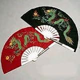 Metal Dragon Chinese Fighting Fan
