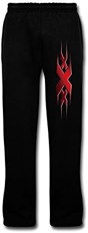WVCAK Men's XXx The Return Of Xander Cage Bottom Fleece Sweatpants With Pocket L Black