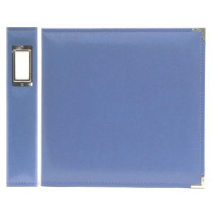 Country Blue 12 x 12 Classic Leather Ring Album
