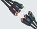 Electronics : 1.5m RGB Component Video HD Cable Lead YpbPr GOLD 5ft