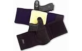 Galco Ankle Lite / Ankle Holster for Glock 26, 27, 33 (Black, Right-hand)