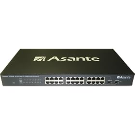 Asante IntraCore 24-Port�Gigabit�Green Ethernet Switch (Dark Grey)