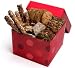 Gourmet Food : Geoff & Drew's Signature Red Sampler Box 8 Cookies, 4 Brownies, Buttercrunch, 4 Toffee-Dipped Pretzels