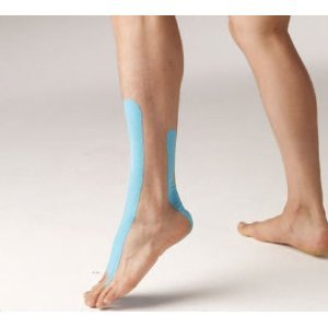 SpiderTech - Ankle Spider - Precut kinesiology Tape - Blue