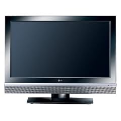 LG 37 LC 2 RR 94 cm (37 Zoll) 16:9 HD-Ready LCD-Fernseher mit integrierter Festplatte 80 GB schwarz/silber