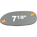 2001-2010 CHRYSLER PT CRUISER Flat, Driver Side Replacement Mirror Glass by Automotive Mirror Glass