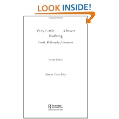 Very Little ... Almost Nothing: Death, Philosophy and Literature