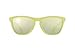 Oakley Men's Frogskins (a) Polarized Iridium Rectangular Sunglasses, Matte Brown Tortoise, 54 mm
