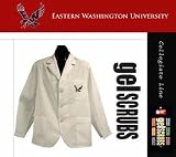 Eastern Washington Eagles Scrub Style Short Consultation Jacket from GelScrubs