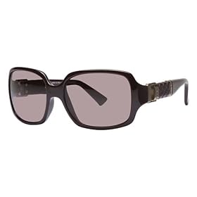 FENDI FS445 639 DARK PURPLE PLASTIC SUNGLASSES