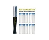 NicTarOutSlim - Aluminum Holder & 11Filters for Slim Cigarette