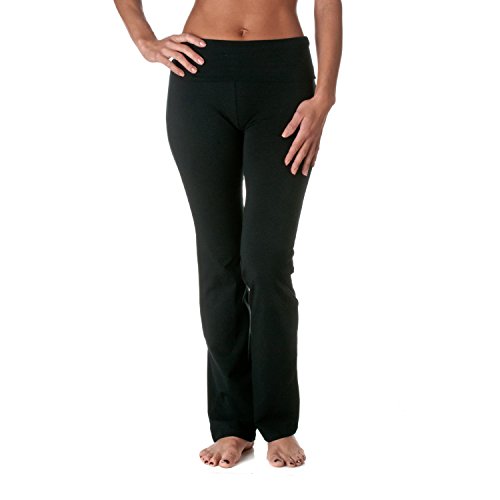 Zenana Women's Fold Over Yoga Pants