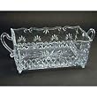Godinger BAROUQUE BREAD TRAY CRYSTAL