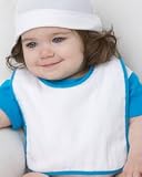 Rabbit Skins Infant Snap Bib (1003)