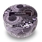 Voluspa Santiago Huckelberry Decorative Tin Candle - 4.5 oz