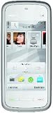 Nokia 5230 Navi Smartphone (8,1 cm (3,2 Zoll) Display, Touchscreen,  2 Megapixel Kamera) white-chrome