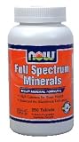 NOW Foods Full Spectrum Minerals, 250 tabs ( Multi-Pack) On Sale