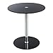 SAF5095BL - Safco Tempered-Glass Accent Table