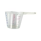 IMAGE OF 48 Clear Plastic Measuring Cups