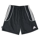 adidas Boys 8-20 Squadra Ii Short,Black, White,Large