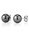 Tahitian South Sea Cultured Pearl Stud Earrings in 14K Gold - AAA Quality