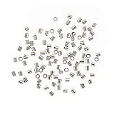 Sterling Silver Crimp Beads 2mm X 2mm (x100)