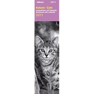 2011 Cats Bookmark Calendar by teNeues