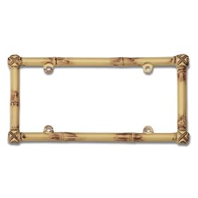 Buy Cruiser Accessories Bamboo Hand-Painted License Plate Frame by Cruiser Accessories now!